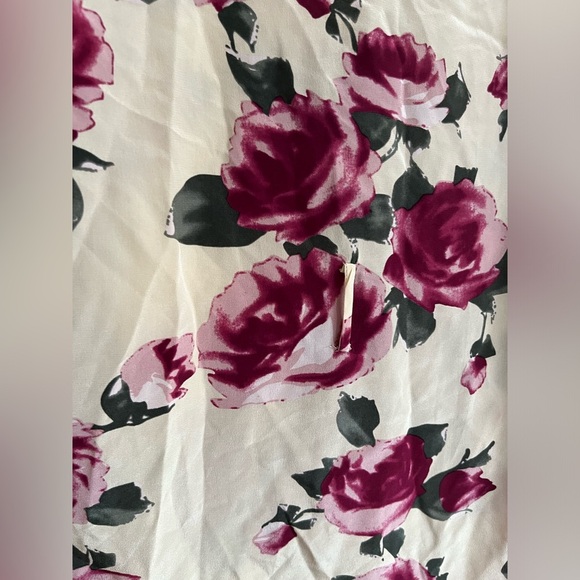 Stone Cold Fox SILK Floral Fox Robe Rose - Picture 13 of 13